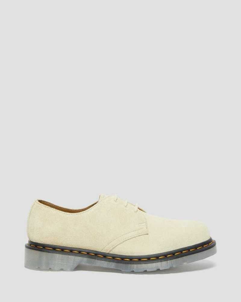 Dr Martens 1461 Iced Suede Oxford Shoes Originals Shoes Cream | 89620CMOY