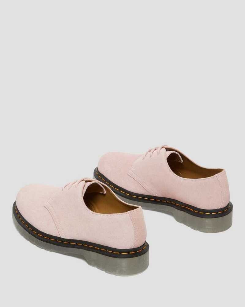 Dr Martens 1461 Iced Suede Oxford Shoes Originals Shoes Pink | 08415VFGX