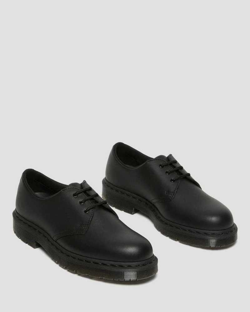 Dr Martens 1461 Mono Slip Resistant Oxford Shoes Oxfords Shoes Black | 21963DOCY