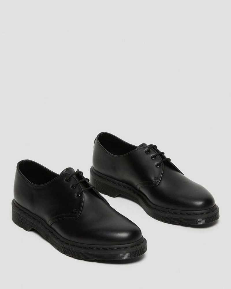 Dr Martens 1461 Mono Smooth Leather Oxford Shoes Oxfords Shoes Black | 26904HWAC