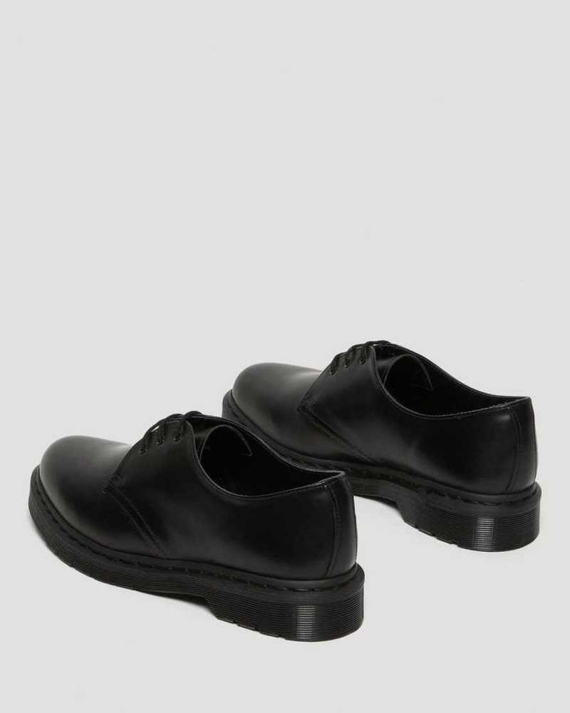 Dr Martens 1461 Mono Smooth Leather Oxford Shoes Oxfords Shoes Black | 26904HWAC