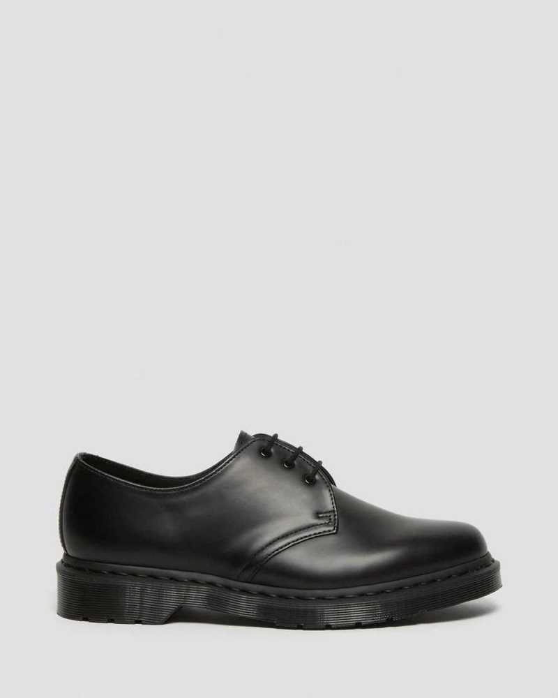 Dr Martens 1461 Mono Smooth Leather Oxford Shoes Oxfords Shoes Black | 26904HWAC