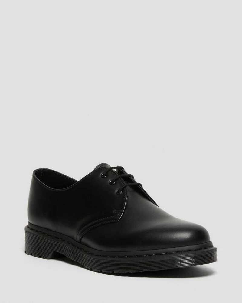 Dr Martens 1461 Mono Smooth Leather Oxford Shoes Oxfords Shoes Black | 26904HWAC