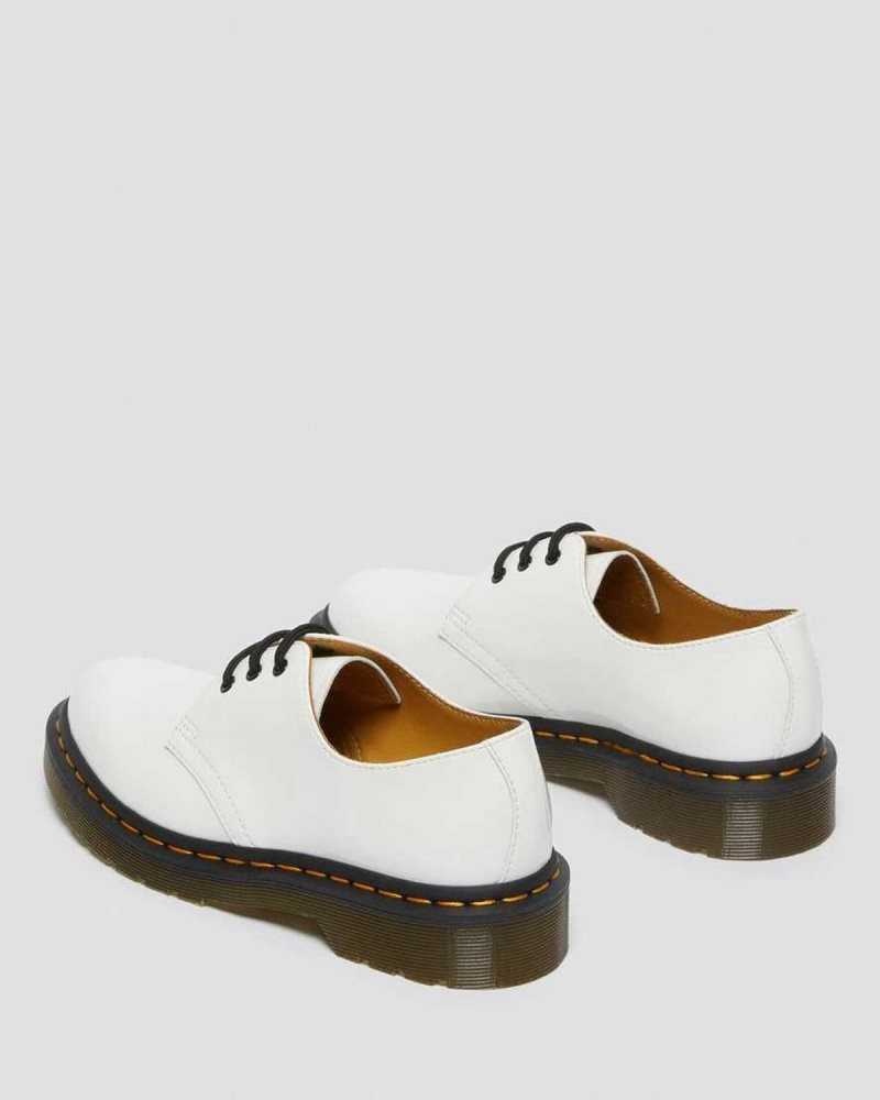 Dr Martens 1461 Patent Leather Oxford Shoes Oxfords Shoes White | 14805JVUD