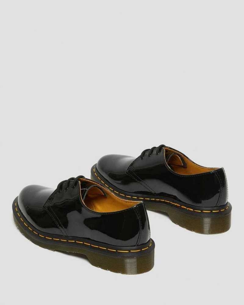 Dr Martens 1461 Patent Leather Oxford Shoes Oxfords Shoes Black | 63047OQRP