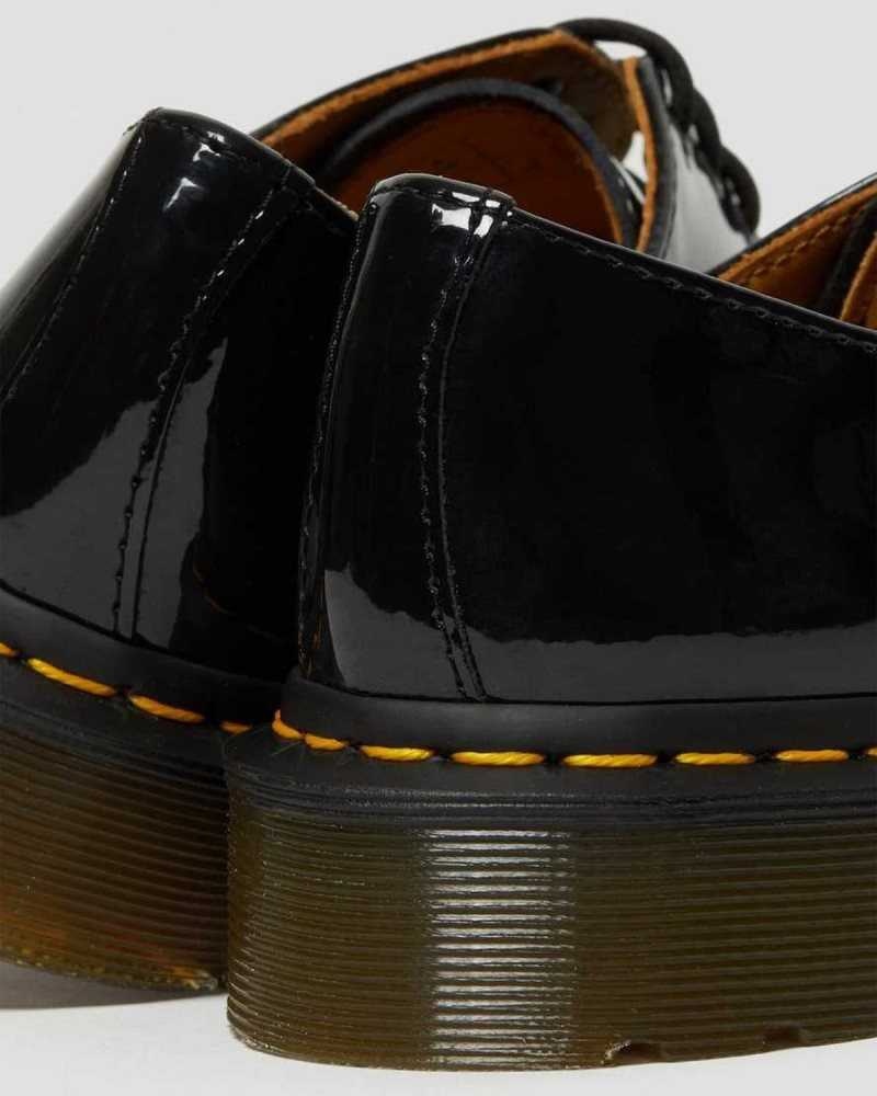 Dr Martens 1461 Patent Leather Oxford Shoes Oxfords Shoes Black | 63047OQRP