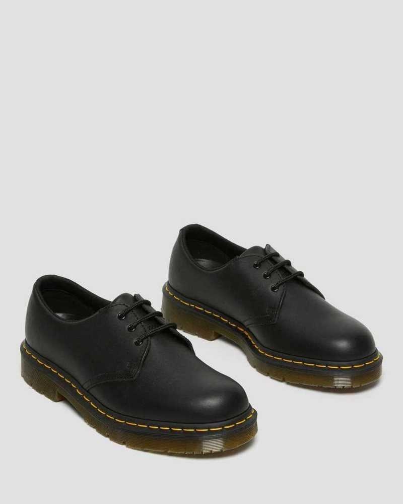 Dr Martens 1461 Slip Resistant Leather Oxford Shoes Loafers Black | 27563VQSZ