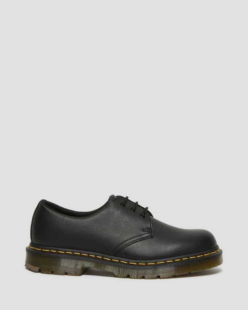 Dr Martens 1461 Slip Resistant Leather Oxford Shoes Loafers Black | 27563VQSZ