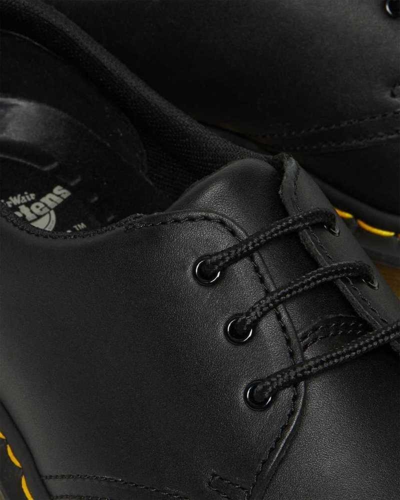 Dr Martens 1461 Slip Resistant Leather Oxford Shoes Oxfords Shoes Black | 45386VPXD