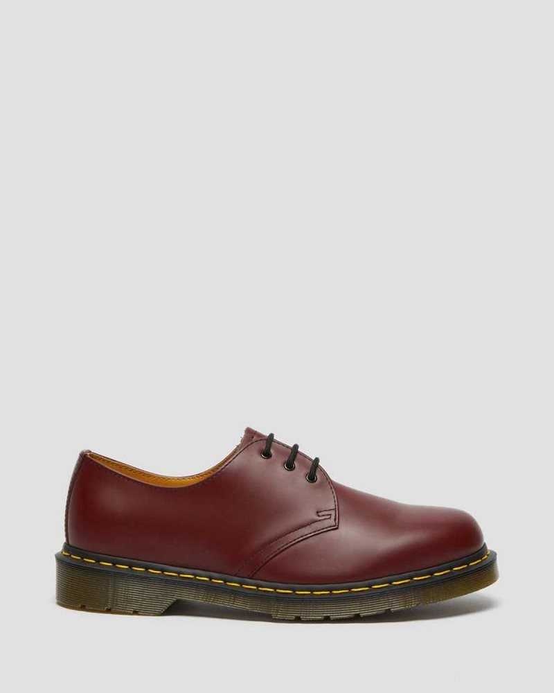 Dr Martens 1461 Smooth Leather Oxford Shoes Oxfords Shoes Pink Red | 24915WRNC