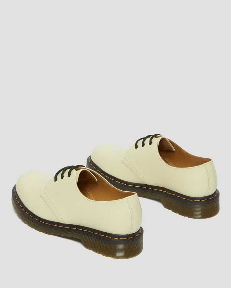 Dr Martens 1461 Smooth Leather Oxford Shoes Oxfords Shoes Cream | 21045GUHM