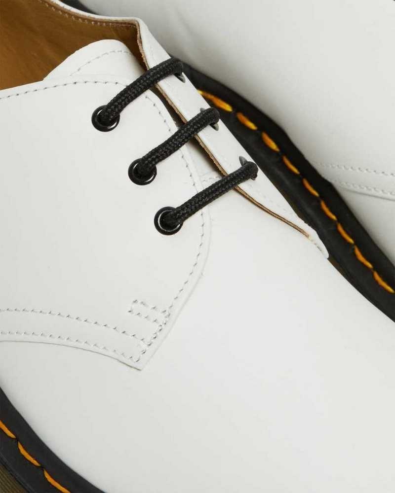 Dr Martens 1461 Smooth Leather Oxford Shoes Oxfords Shoes White | 67914VEIZ