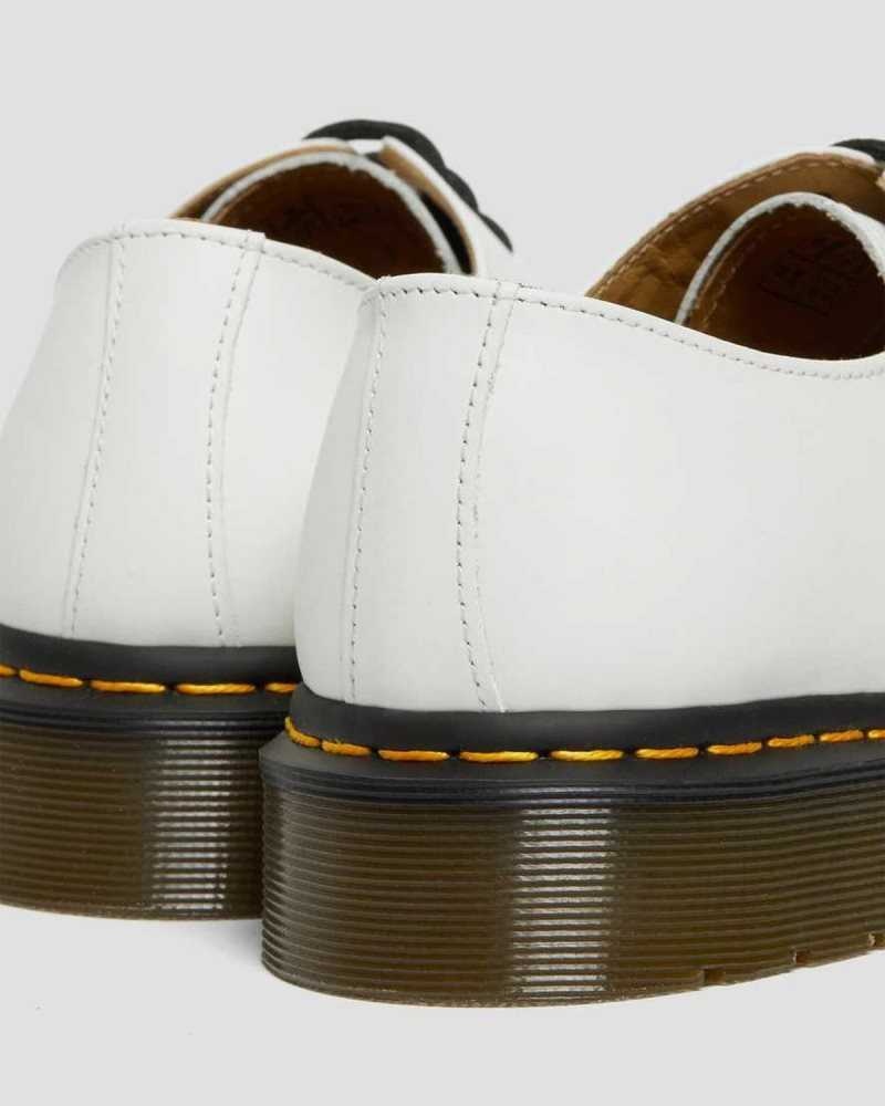 Dr Martens 1461 Smooth Leather Oxford Shoes Oxfords Shoes White | 67914VEIZ