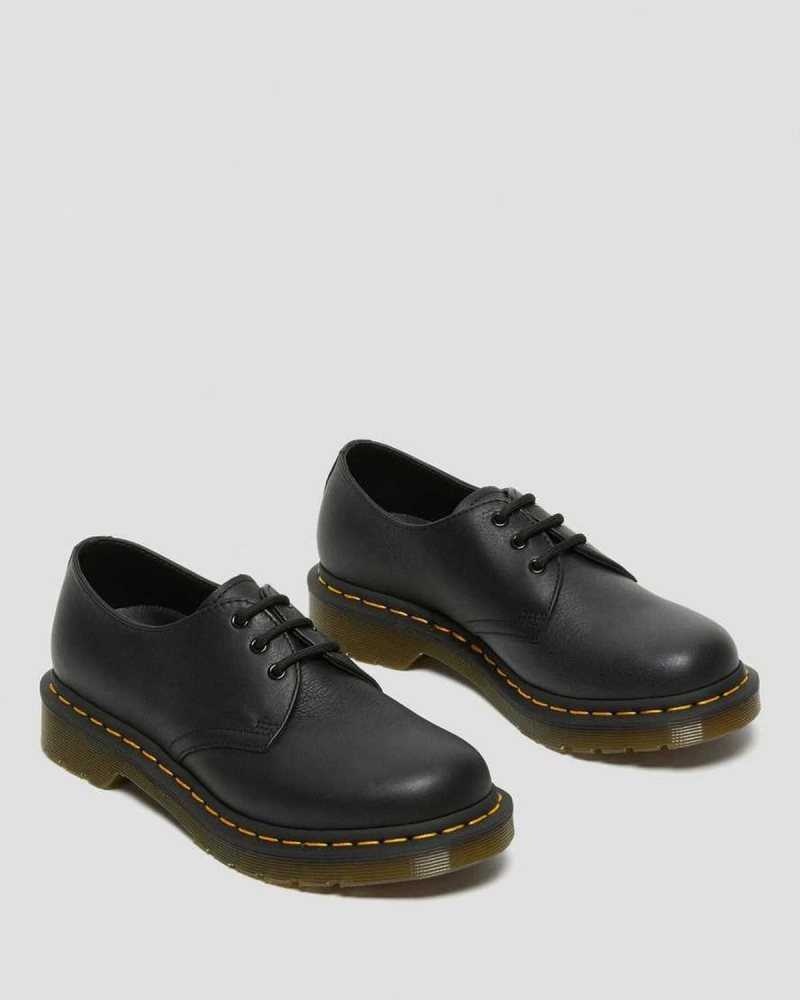 Dr Martens 1461 Virginia Leather Oxford Shoes Oxfords Shoes Black | 63940FRCK