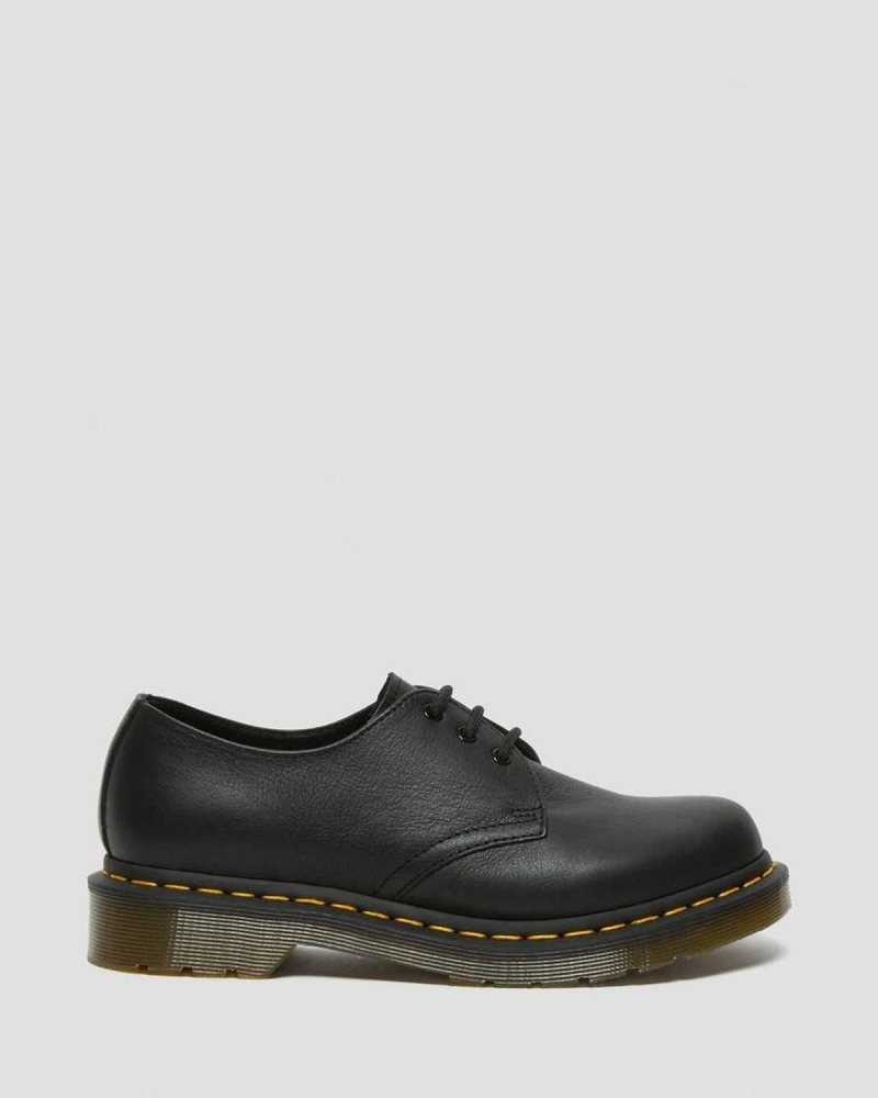 Dr Martens 1461 Virginia Leather Oxford Shoes Oxfords Shoes Black | 63940FRCK