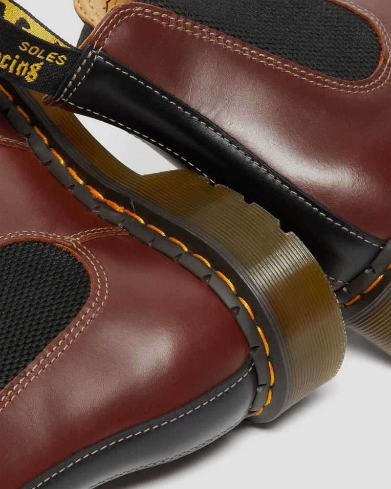 Dr Martens 2976 Abruzzo Leather Chelsea Boots Chelsea Boots Brown / Black | 62179VMKX