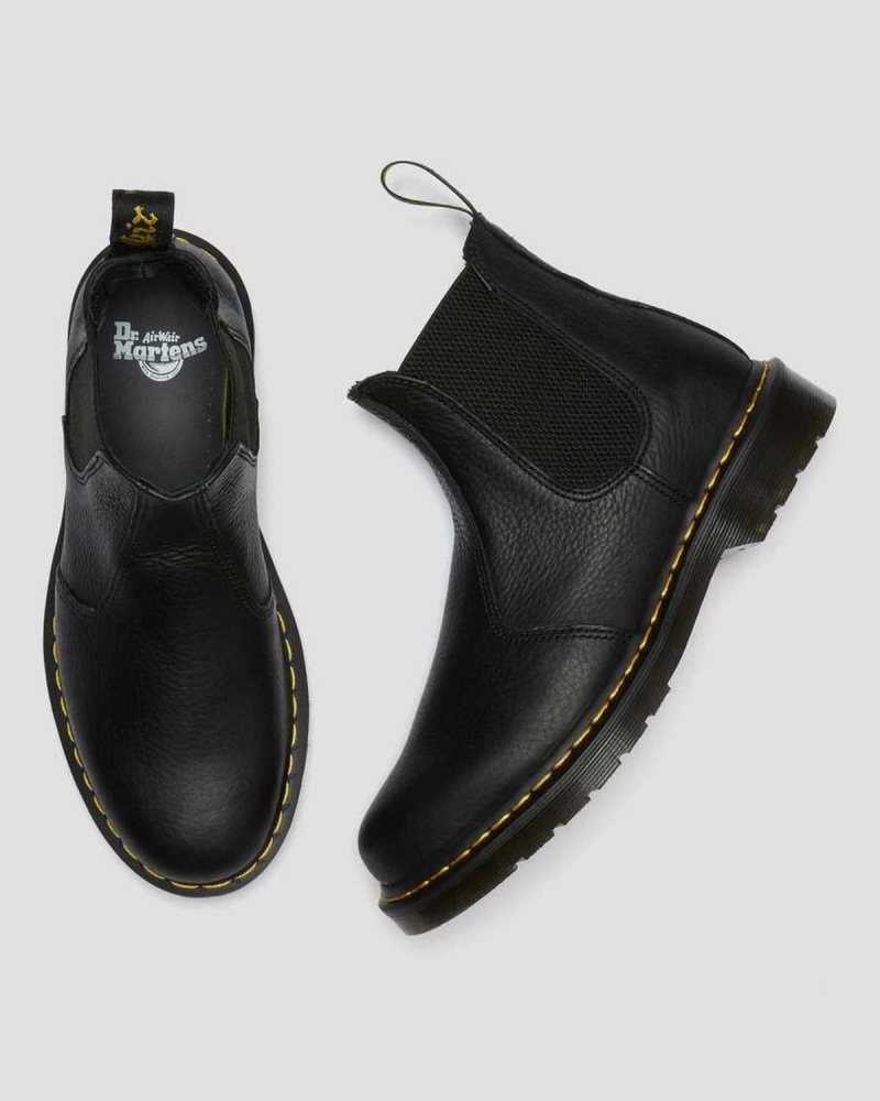 Dr Martens 2976 Ambassador Leather Chelsea Boots Chelsea Boots Black | 15487GJDL