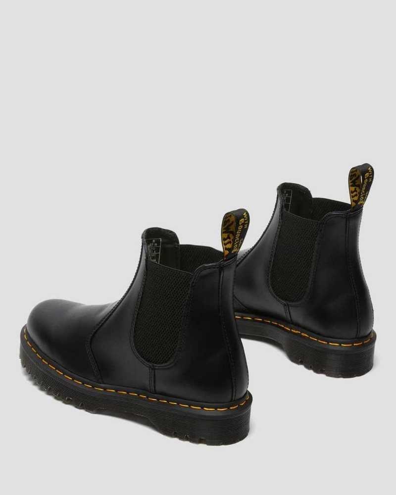 Dr Martens 2976 Bex Smooth Leather Chelsea Boots Boots Black | 26480ZNJI