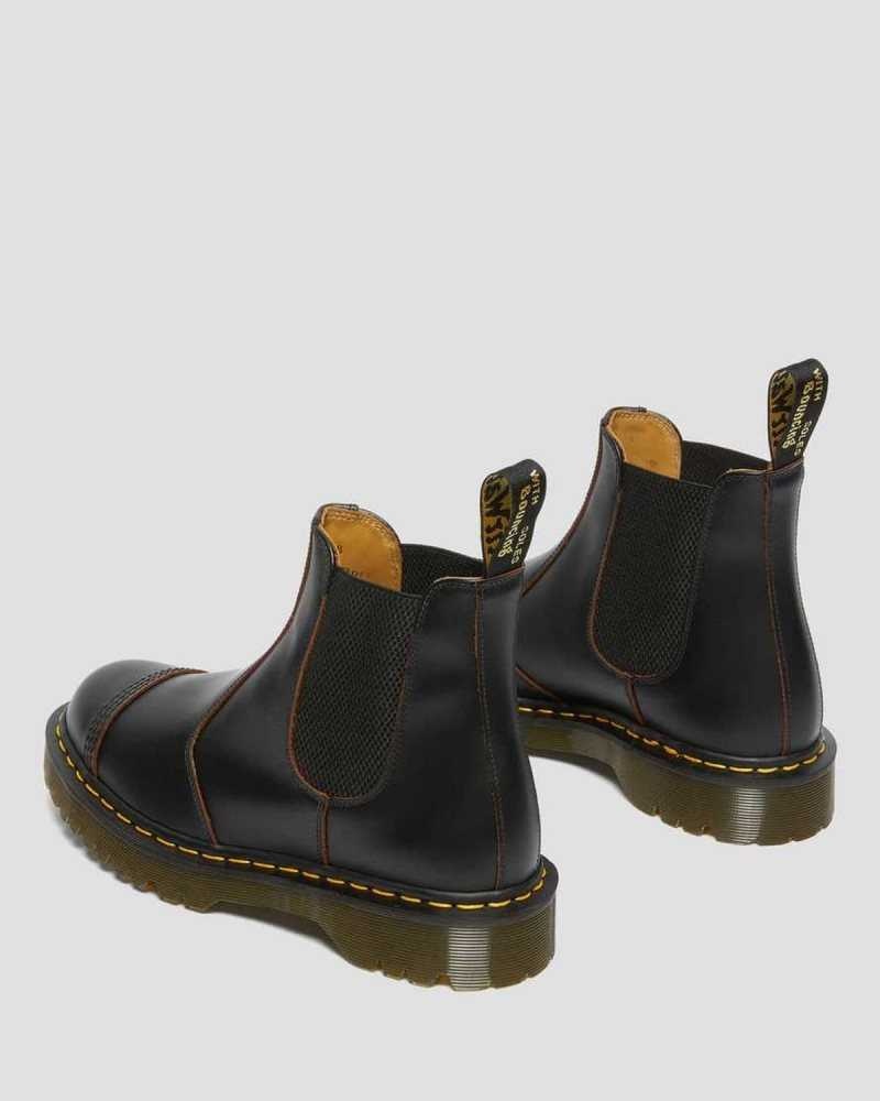 Dr Martens 2976 Bex Toe Cap Chelsea Boots Chelsea Boots Black | 94673KNML