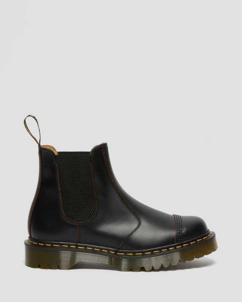 Dr Martens 2976 Bex Toe Cap Chelsea Boots Chelsea Boots Black | 94673KNML