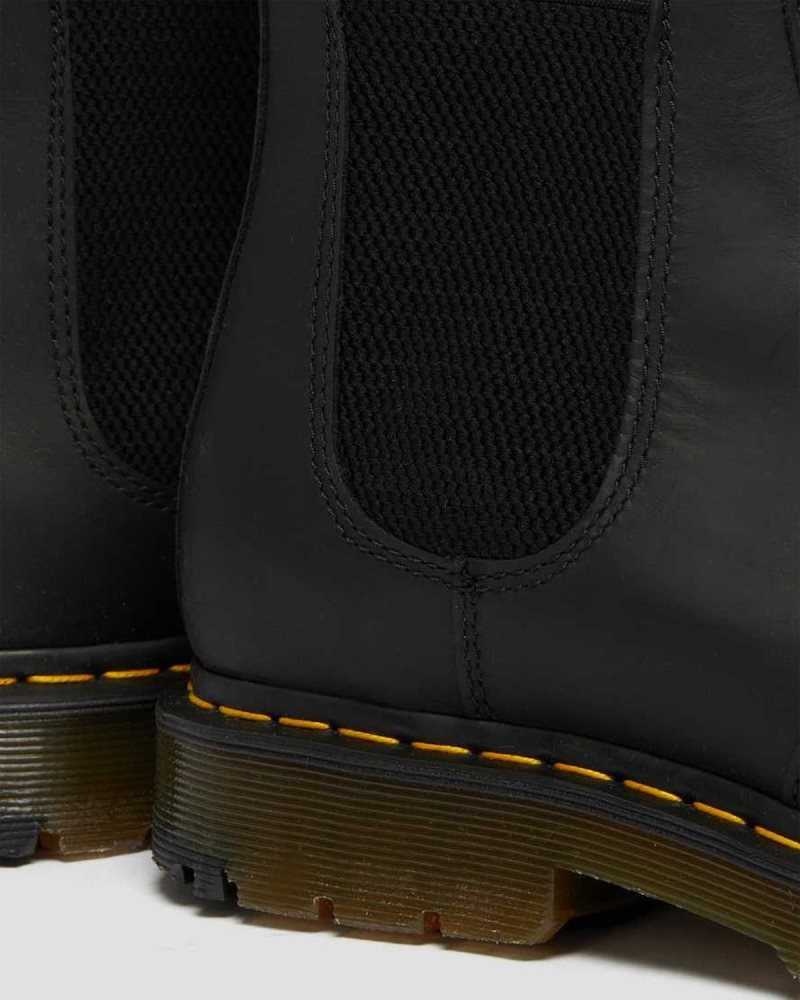 Dr Martens 2976 DM's Wintergrip Chelsea Boots Chelsea Boots Black | 14879LHWU