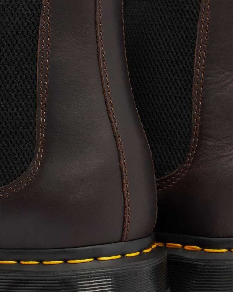 Dr Martens 2976 DM's Wintergrip Chelsea Boots Chelsea Boots Cocoa Snowplow | 57843CAMZ