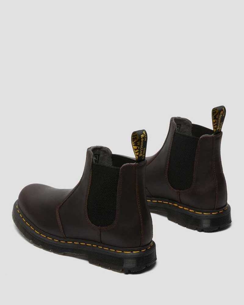 Dr Martens 2976 DM's Wintergrip Chelsea Boots Chelsea Boots Cocoa Snowplow | 57843CAMZ