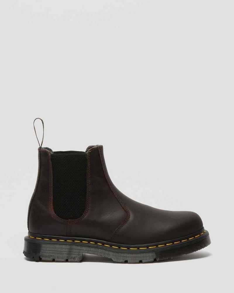 Dr Martens 2976 DM's Wintergrip Chelsea Boots Chelsea Boots Cocoa Snowplow | 57843CAMZ