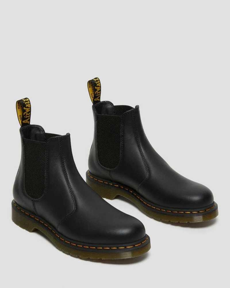 Dr Martens 2976 Nappa Leather Chelsea Boots Chelsea Boots Black | 96847ABIP