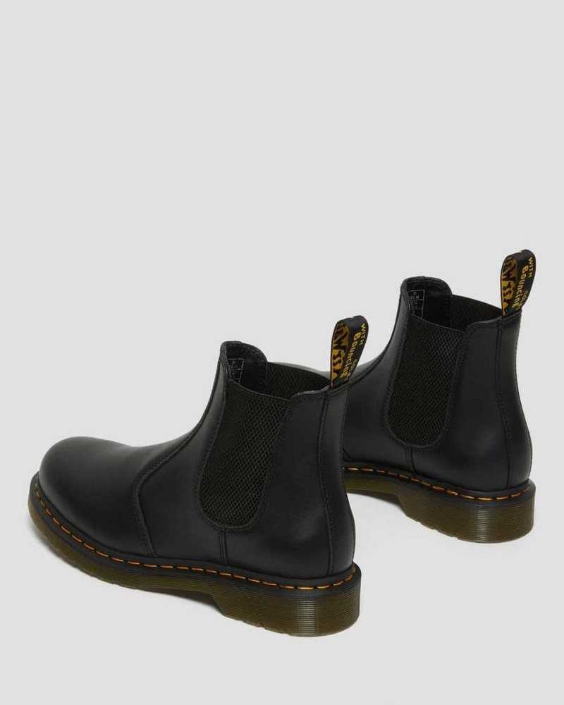 Dr Martens 2976 Nappa Leather Chelsea Boots Chelsea Boots Black | 96847ABIP