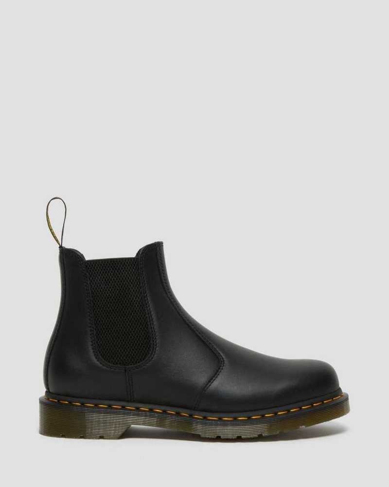 Dr Martens 2976 Nappa Leather Chelsea Boots Chelsea Boots Black | 96847ABIP