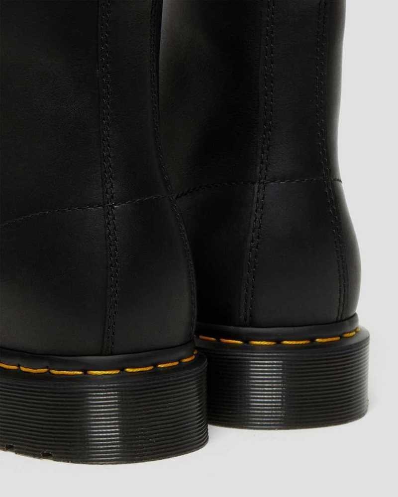 Dr Martens 2976 Pascal Warmwair Leather Lace Up Boots Winter Boots Black | 79358MWOG