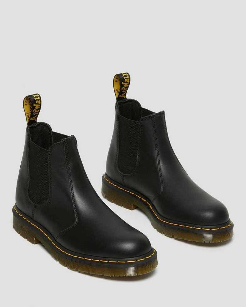 Dr Martens 2976 Slip Resistant Leather Chelsea Boots Chelsea Boots Black | 48075XAZC