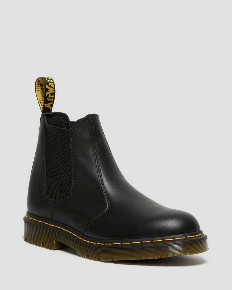 Dr Martens 2976 Slip Resistant Leather Chelsea Boots Chelsea Boots Black | 48075XAZC