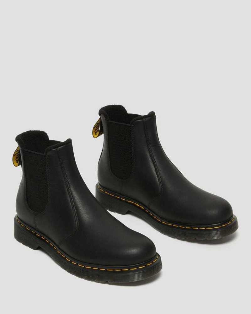 Dr Martens 2976 Warmwair Leather Chelsea Boots Chelsea Boots Black | 19574SILU