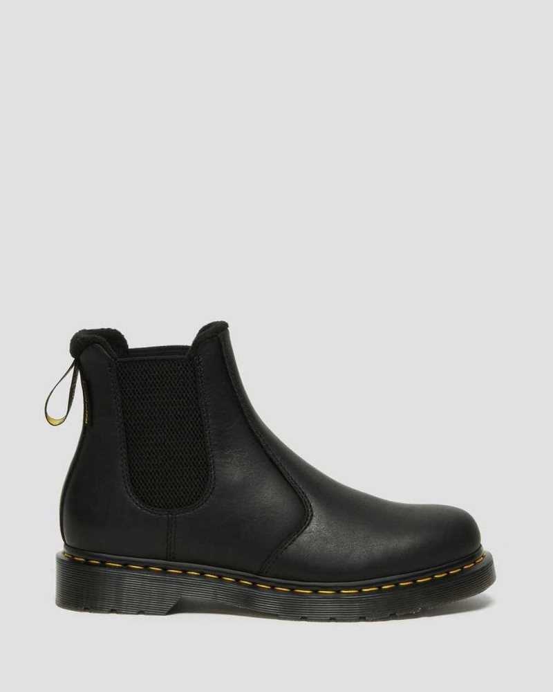 Dr Martens 2976 Warmwair Leather Chelsea Boots Chelsea Boots Black | 19574SILU