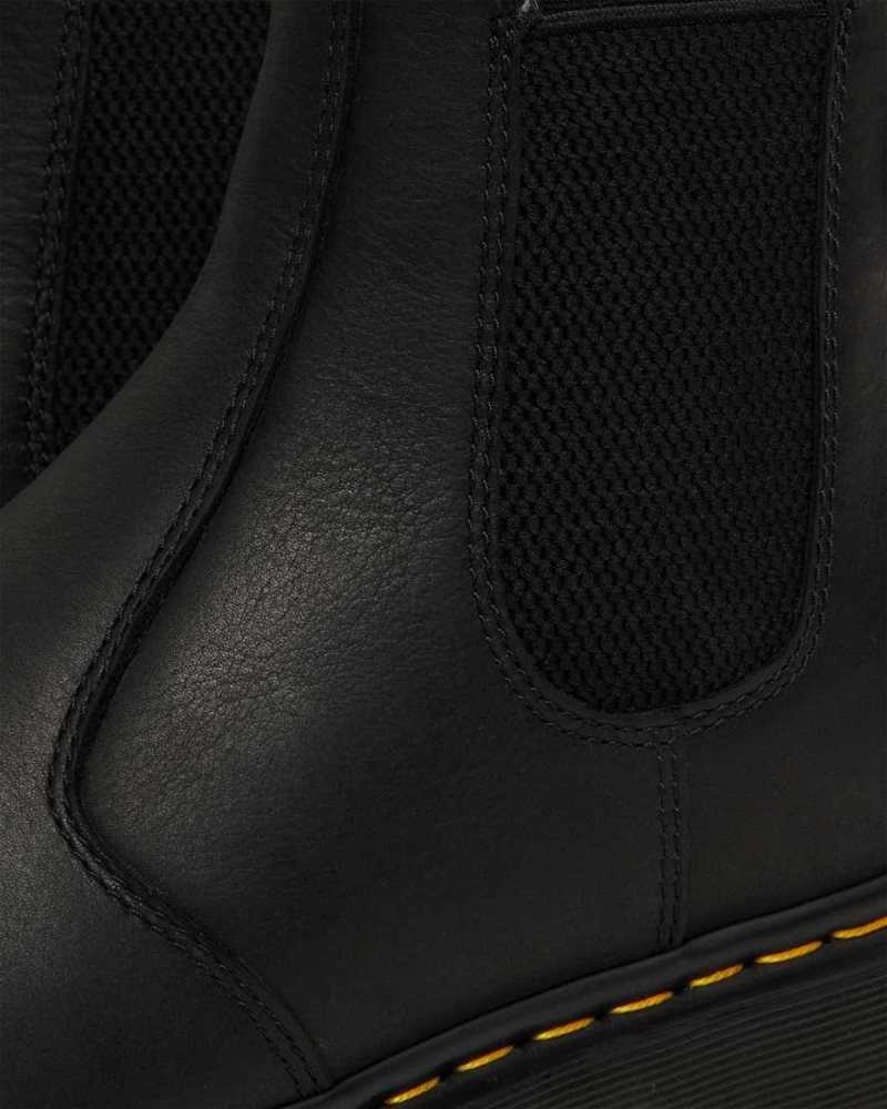 Dr Martens 2976 Warmwair Leather Chelsea Boots Chelsea Boots Black | 19574SILU