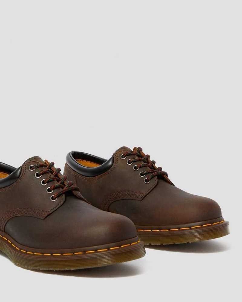 Dr Martens 8053 Crazy Horse Leather Casual Shoes Casual Boots Brown | 13075IRST