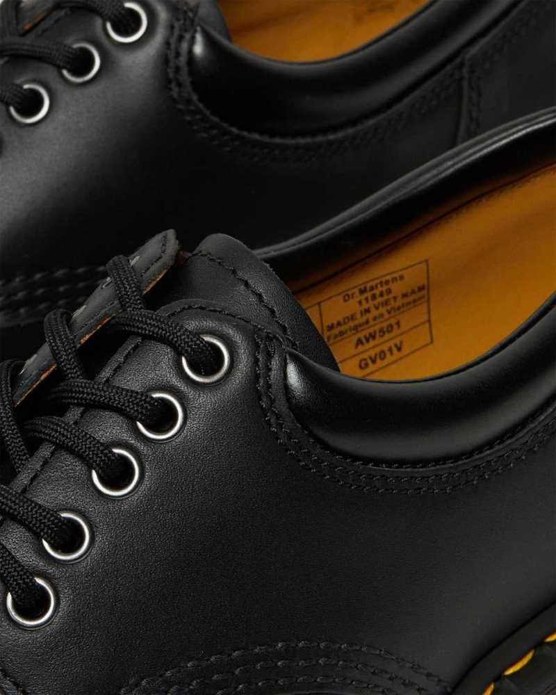 Dr Martens 8053 Nappa Leather Casual Shoes Originals Shoes Black | 09847KBTM