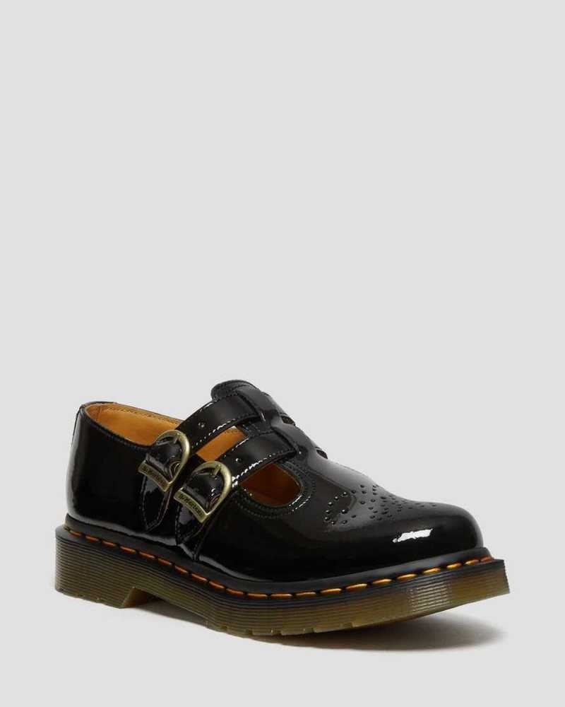 Dr Martens 8065 Patent Leather Mary Jane Shoes Mary Janes Patent Lamper | 06528CEIR