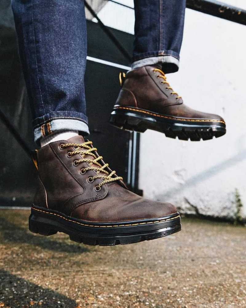 Dr Martens Bonny Leather Casual Boots Casual Boots Brown | 09876LAJF