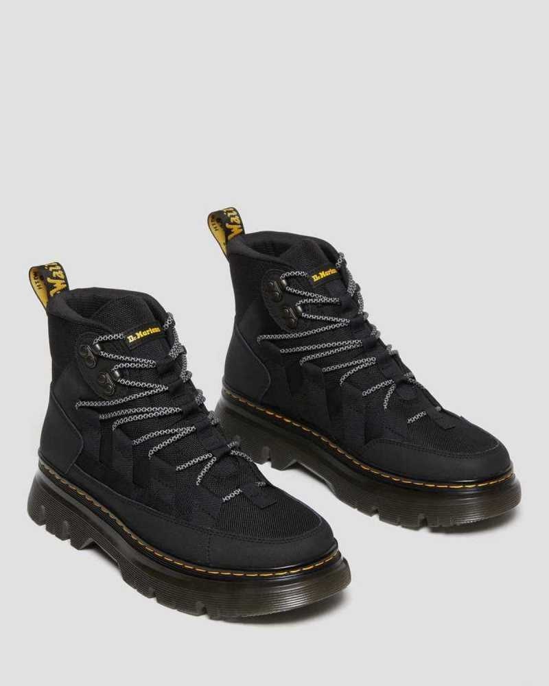 Dr Martens Boury Leather Casual Boots Casual Boots Black | 53240XBWC