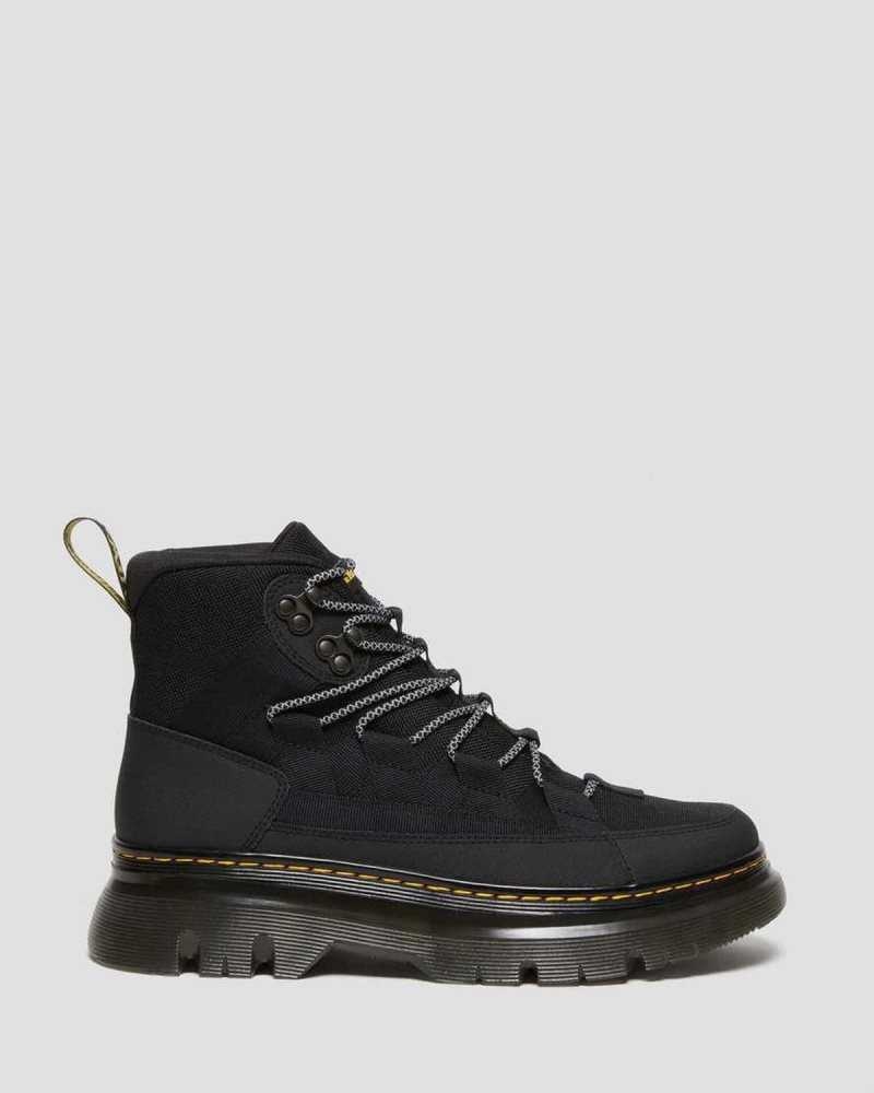 Dr Martens Boury Leather Casual Boots Casual Boots Black | 53240XBWC