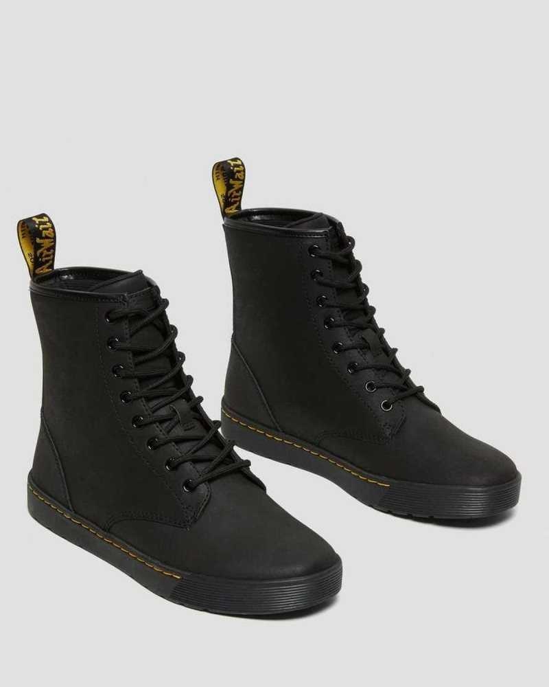 Dr Martens Cairo Leather Casual Shoes Ankle Boots Black | 87951OTQN