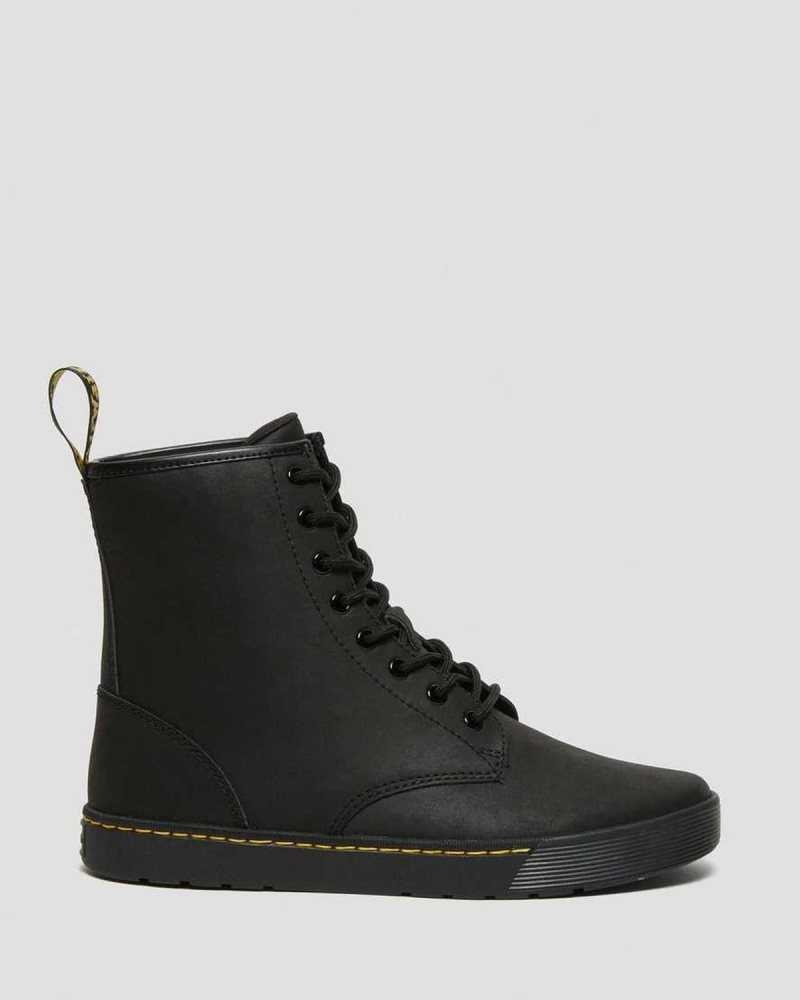 Dr Martens Cairo Leather Casual Shoes Ankle Boots Black | 87951OTQN