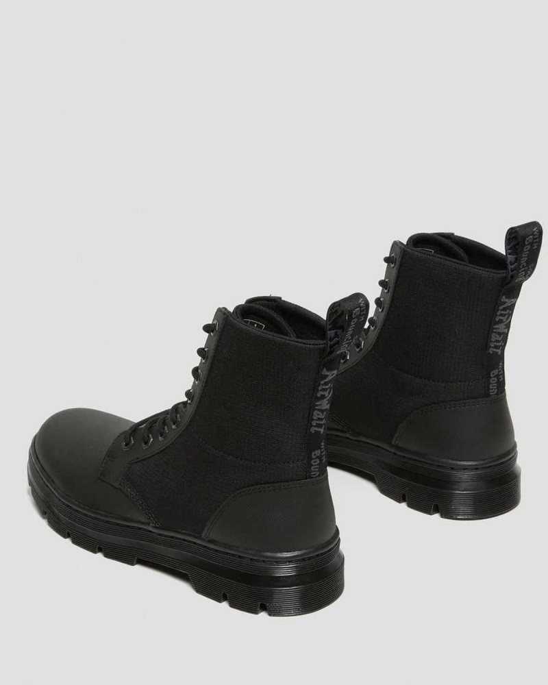 Dr Martens Combs II Poly Casual Boots Ankle Boots Black / Black | 89270XFNK