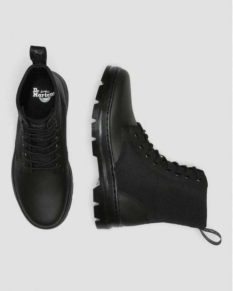 Dr Martens Combs II Poly Casual Boots Ankle Boots Black / Black | 89270XFNK