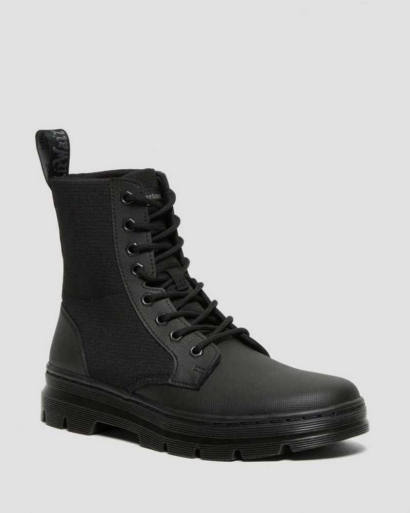 Dr Martens Combs II Poly Casual Boots Ankle Boots Black / Black | 89270XFNK