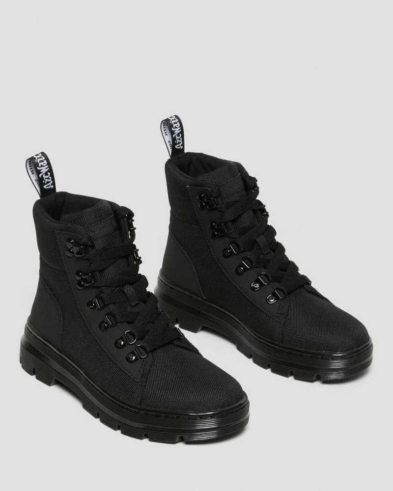 Dr Martens Combs Poly Casual Boots Ankle Boots Black | 71653VUQL