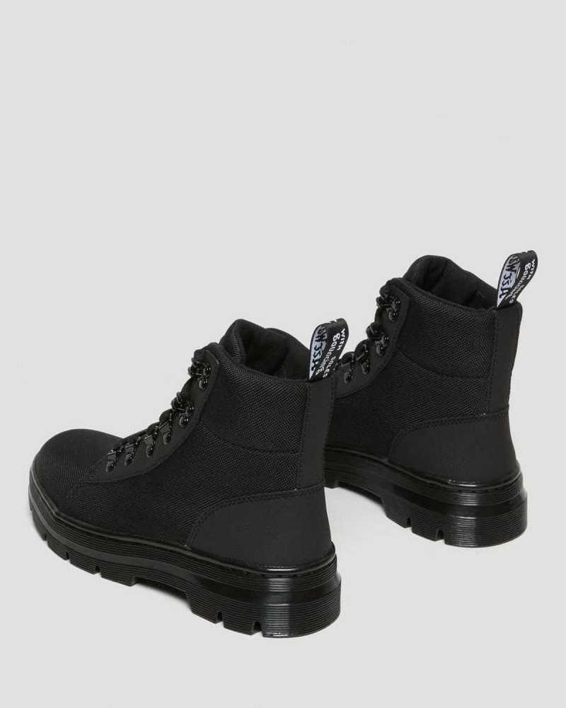 Dr Martens Combs Poly Casual Boots Ankle Boots Black | 71653VUQL